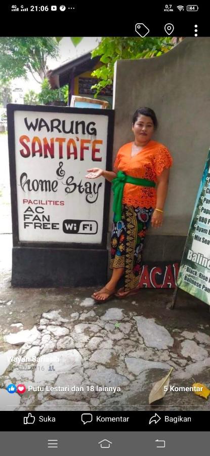 Santa Fe Homestay & Warong Amed  Exterior photo